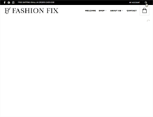 Tablet Screenshot of fashionfixonline.co.uk